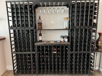 Wooden Wine Rack 268 bottle storage