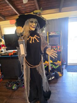 Lethal Lily witch animatronic app controlled