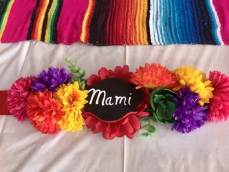 Maternity sash and Pin