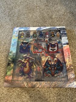 Dragon Quest I & II HD-2D Collector's Edition Acrylic Blocks