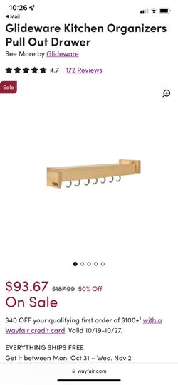 Glidewear Cabinet Mount Pot Hanger