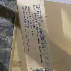 Zinus 14inch Solid Wood platform Bed