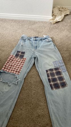 Hollister Ultra high rise dad jean