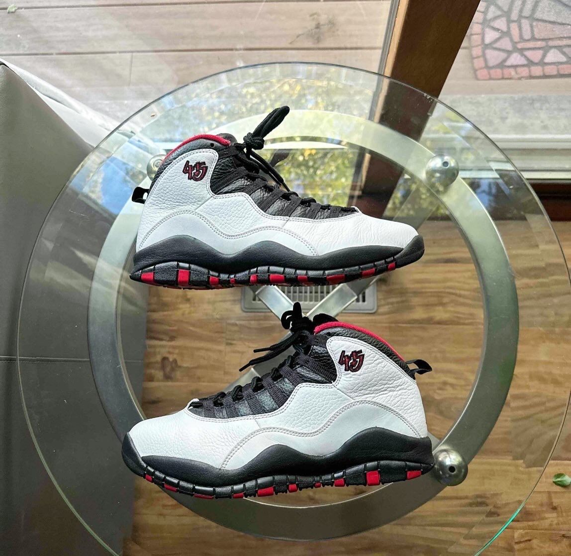 Nike Air Jordan 10 Chicago Double Nickel 2015 Og Retro Premium Size 9.5 Men’s 