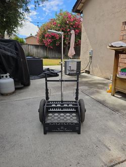 Zuca Disc Golf EZ Cart Backpack Cart