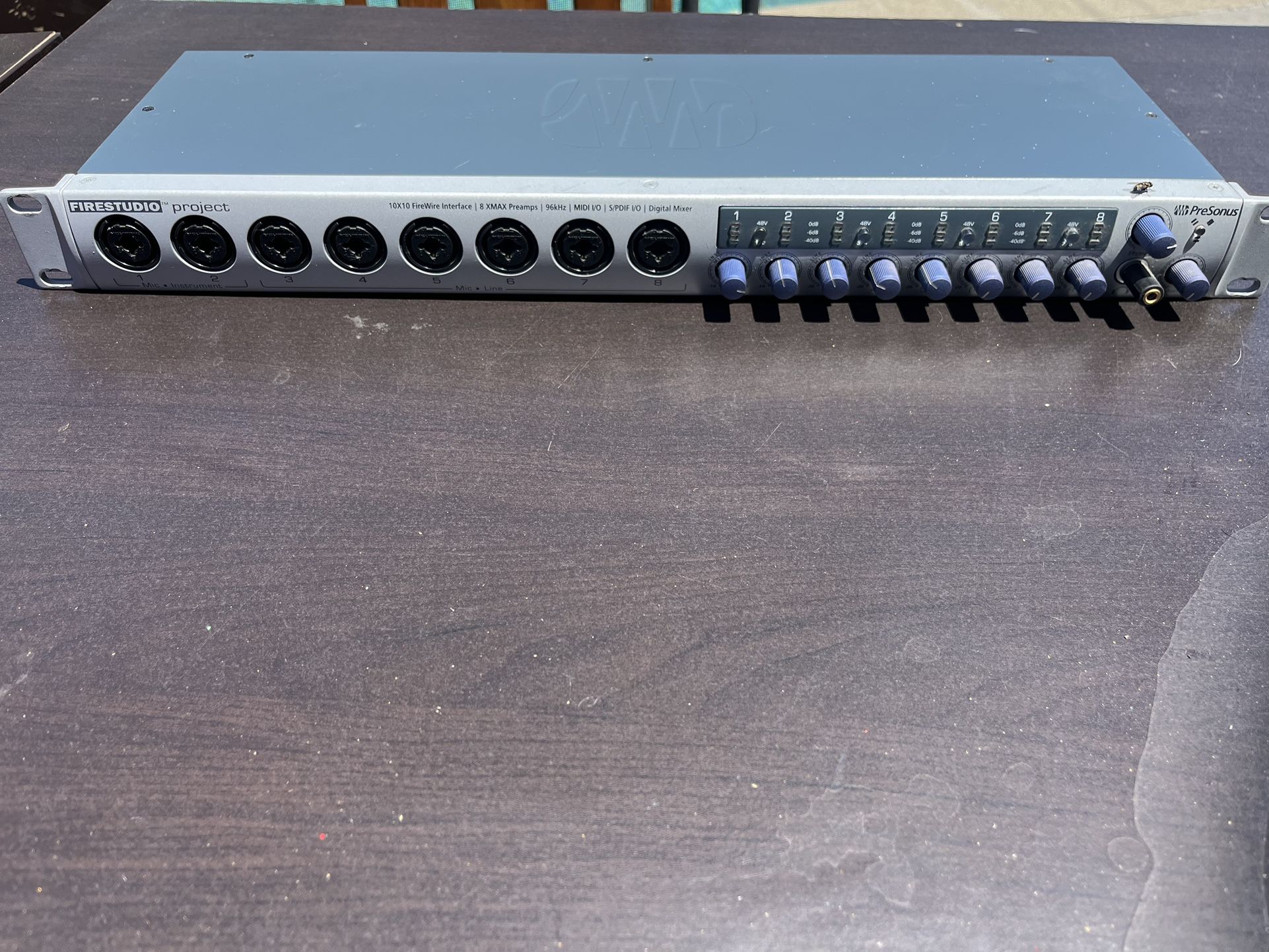 PreSonus Firestudio Project