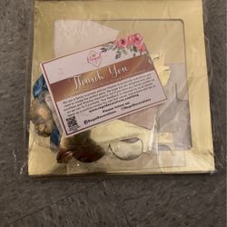 Gold Ballon Box Party Decorations 