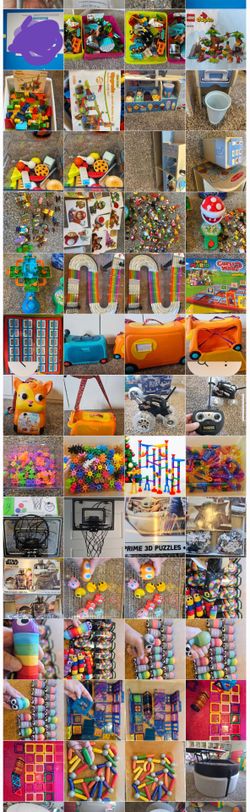 a lot of toys