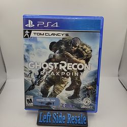 Tom Clancy's Ghost Recon : Breakpoint ( Sony PlayStation 4 , PS4 2019 ) - CIB -