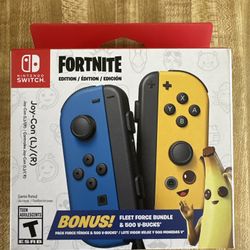 Fortnite LIMITED EDITION Joycons