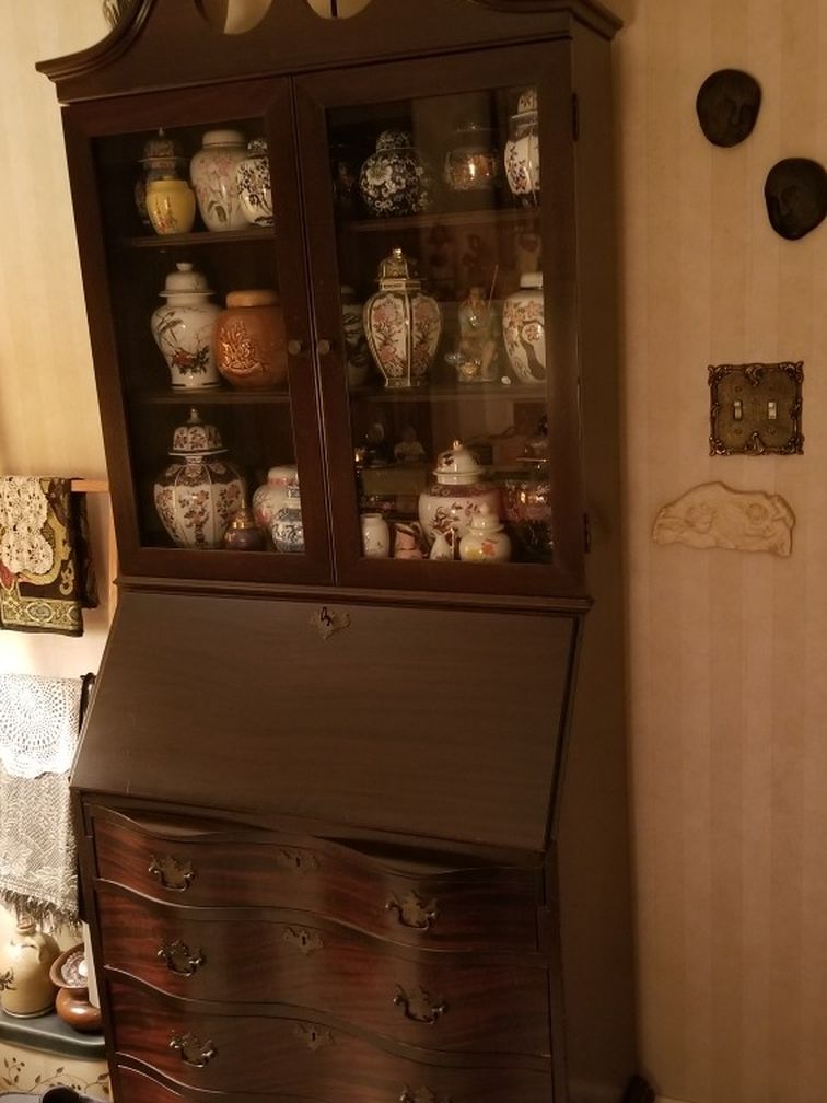 Mahogany Secretary Desk