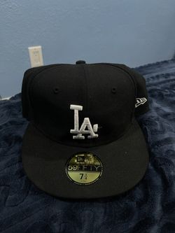 Black Dodgers Hat