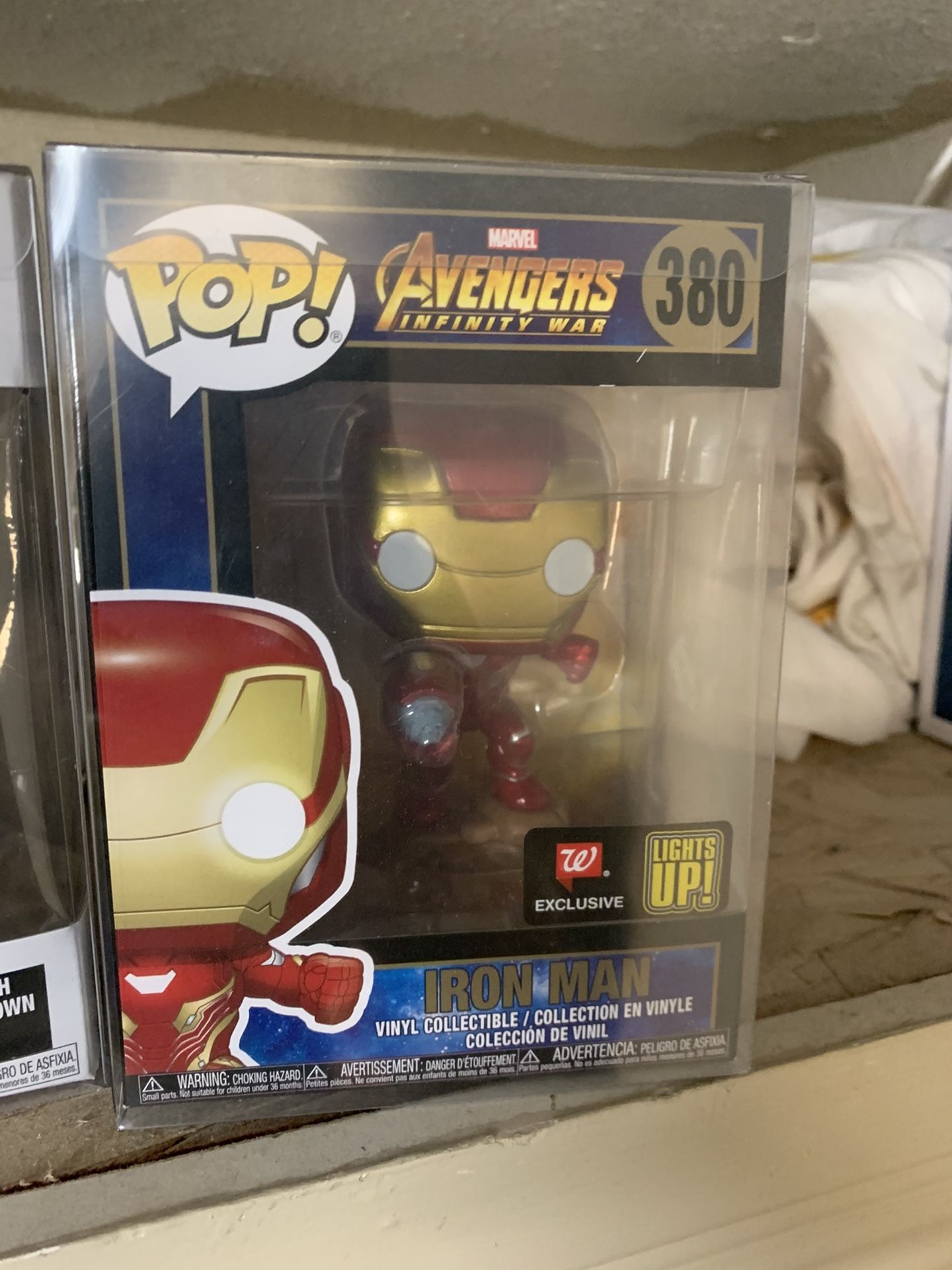 Iron Man Pop (lights up) $12