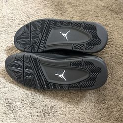 Size 14  Black Cat Jordan 4s