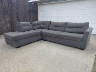 Grey Sectional (delivery available)