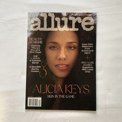 allure Alicia Keys “Skin In The Game” Issue April 2021 Magazine