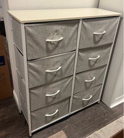 8-Drawer Fabric Storage Dresser - 31.5 in. by 37.5 in.