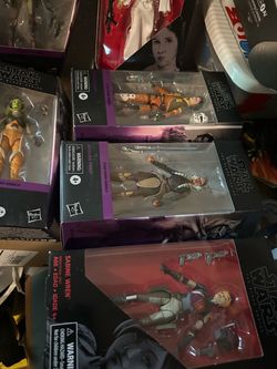 Star Wars Black Series figure lot