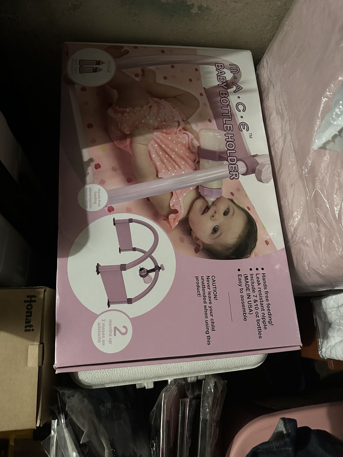 New Baby Bottle Holder Feeder