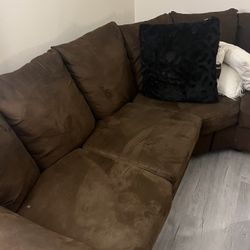 Brown couch