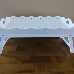 Wooden Folding Bed Tray Table