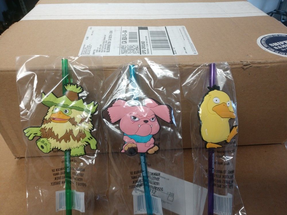 Pokemon Detective Pikachu Slurpee Straws