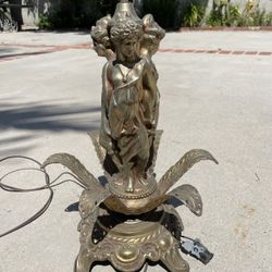 Antique Metal Lamp 1900s
