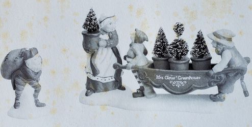 North Pole Dept 56 Last Minute Delivery 