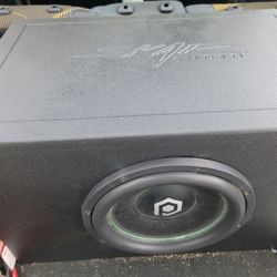 12" SoundQubed Sub with 900 Watt Amp (Box Not Included)