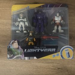 Disney & Pixar Lightyear Imaginext Buzz Lightyear Mission Multipack 6-Piece Figure Set