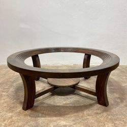 Paul Frankl Art Deco Stepped Coffee Table, Ebonized Finish