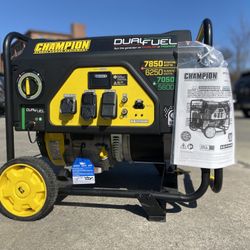 Champion 6250 Dual Fuel generator Inverter 