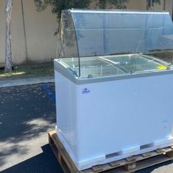 NSF 40” Popsicle Freezer Display SD351S with rack