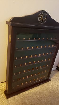 Deluxe Golf Ball Display Case