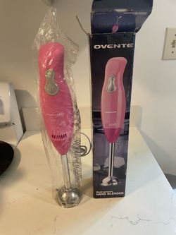 OVENTE Pink Hand Blender – Multi-Purpose Immersion Blender