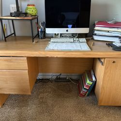 Oak Office Desk