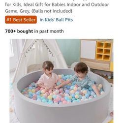 Foam Ball Pit for Toddlers