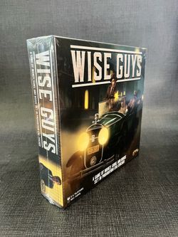 Wise Guys: Prohibition Era Chicago Area Control Game for 3-4 Players
