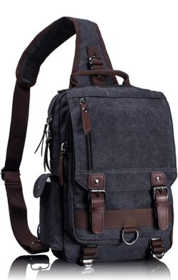 Plambag Canvas Messenger Bag. 