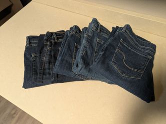 5 pairs of women's jeans size 14......$40 cash