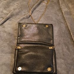 Purse With Gold  Strap