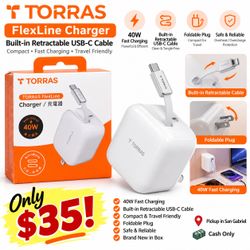 TORRAS FlexLine 40W USB-C Charger – $35
