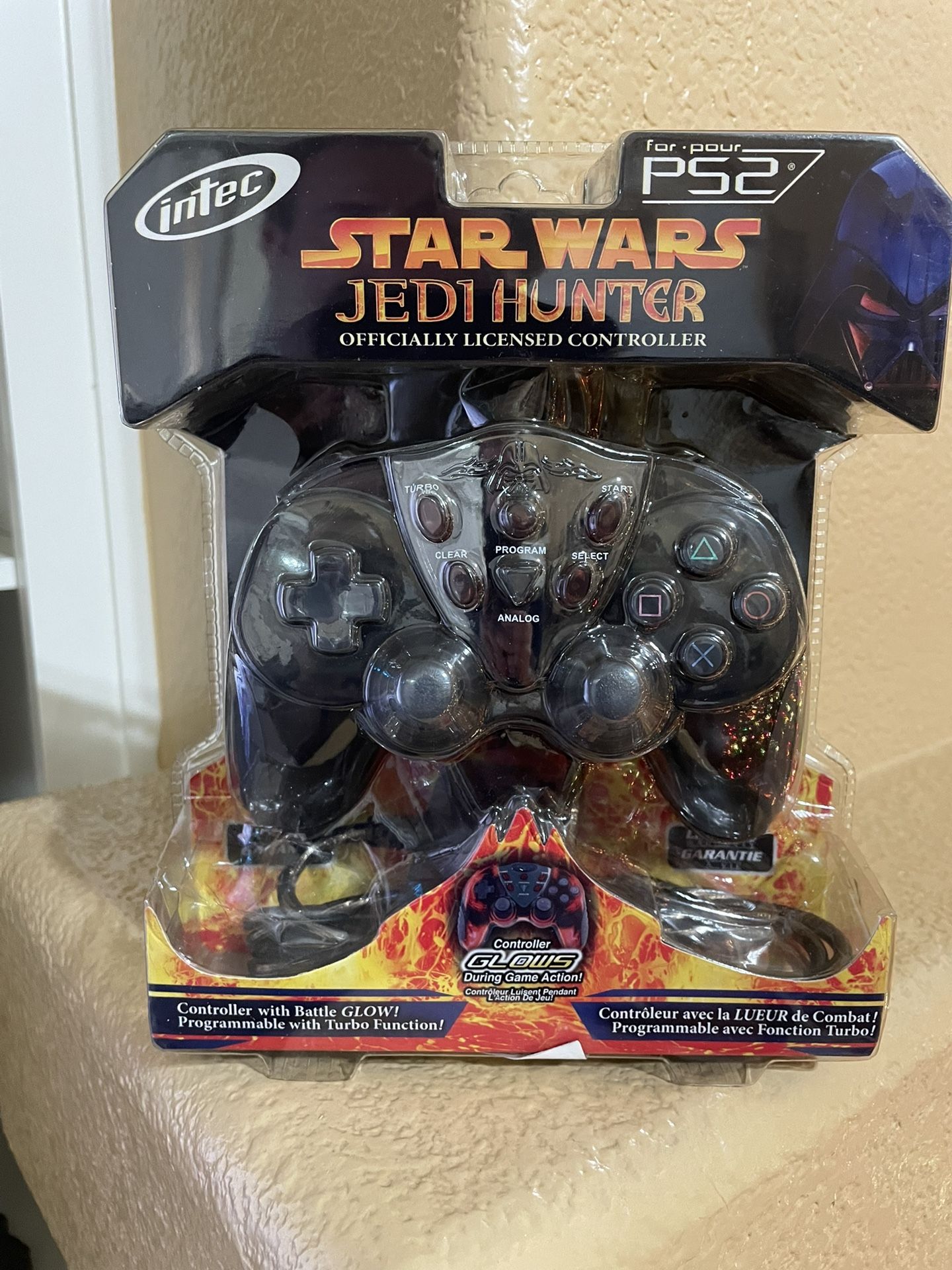 PS2 Controller Star Wars Jedi Hunter 