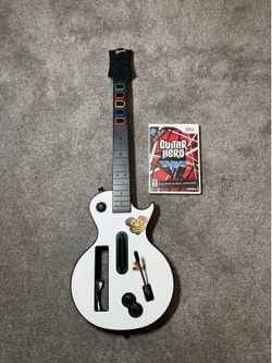 Les Paul Gibson Guitar with guitar hero Van halen (Nintendo Wii)