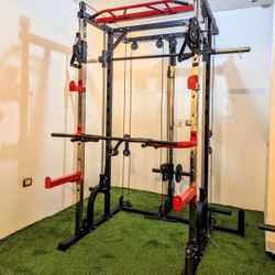 New Multifunctional Smith Machine , Weights , Squat Rack , Bench Rack , Bench Press 