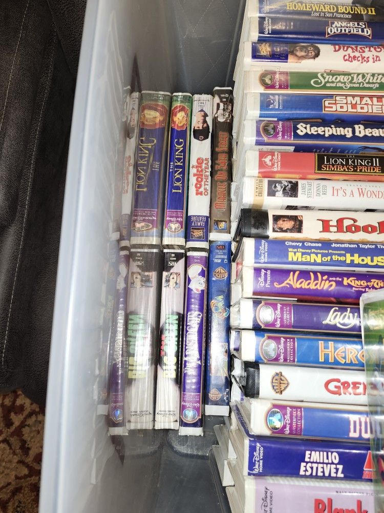 Vintage VHS Lot