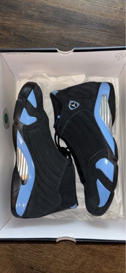 Jordan 14 Retro - ‘Black University Blue (2026)’ Size 12 Worn Lightly