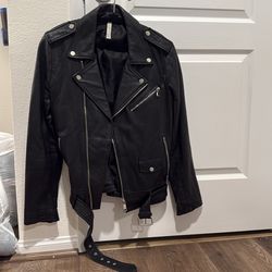 Mens leather jacket