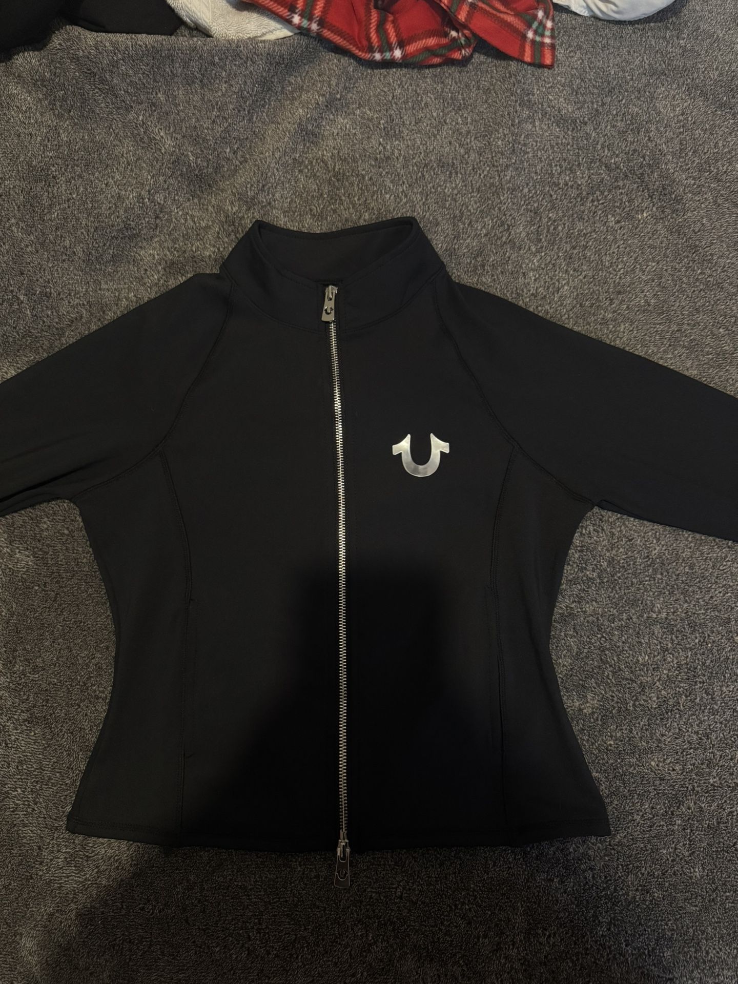 True Religion Workout Zip Up Jacket 
