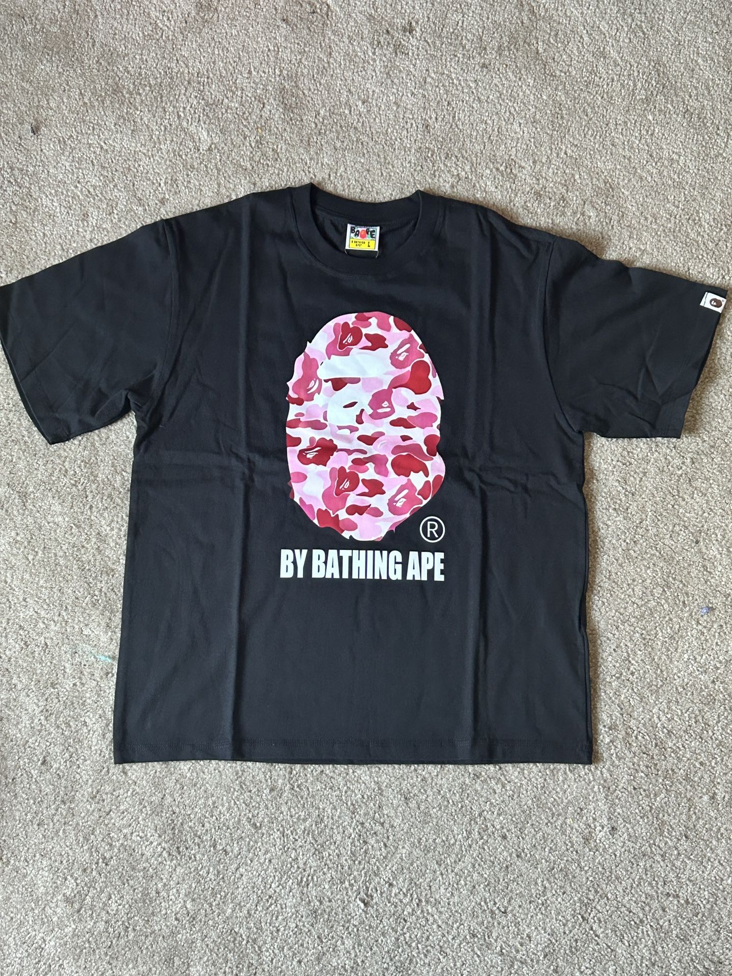 Bathing Ape Tee Camo/Pink